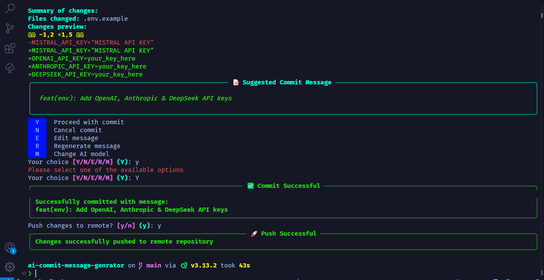 AI-Powered Commit Message Generator Tool 🤖 - Image 2