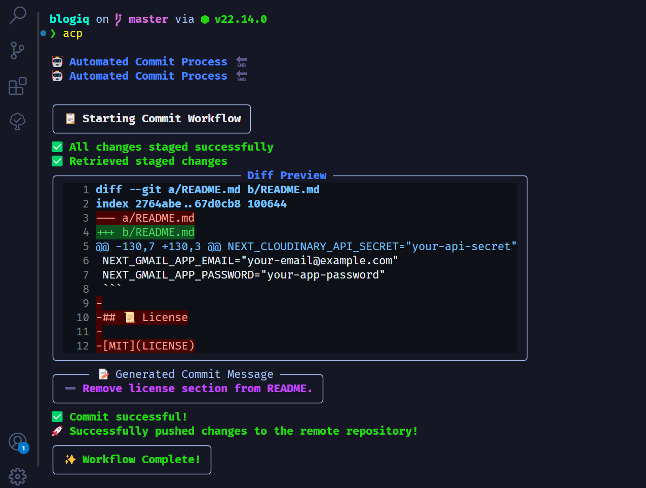 AI-Powered Commit Message Generator Tool ๐ค - Image 5