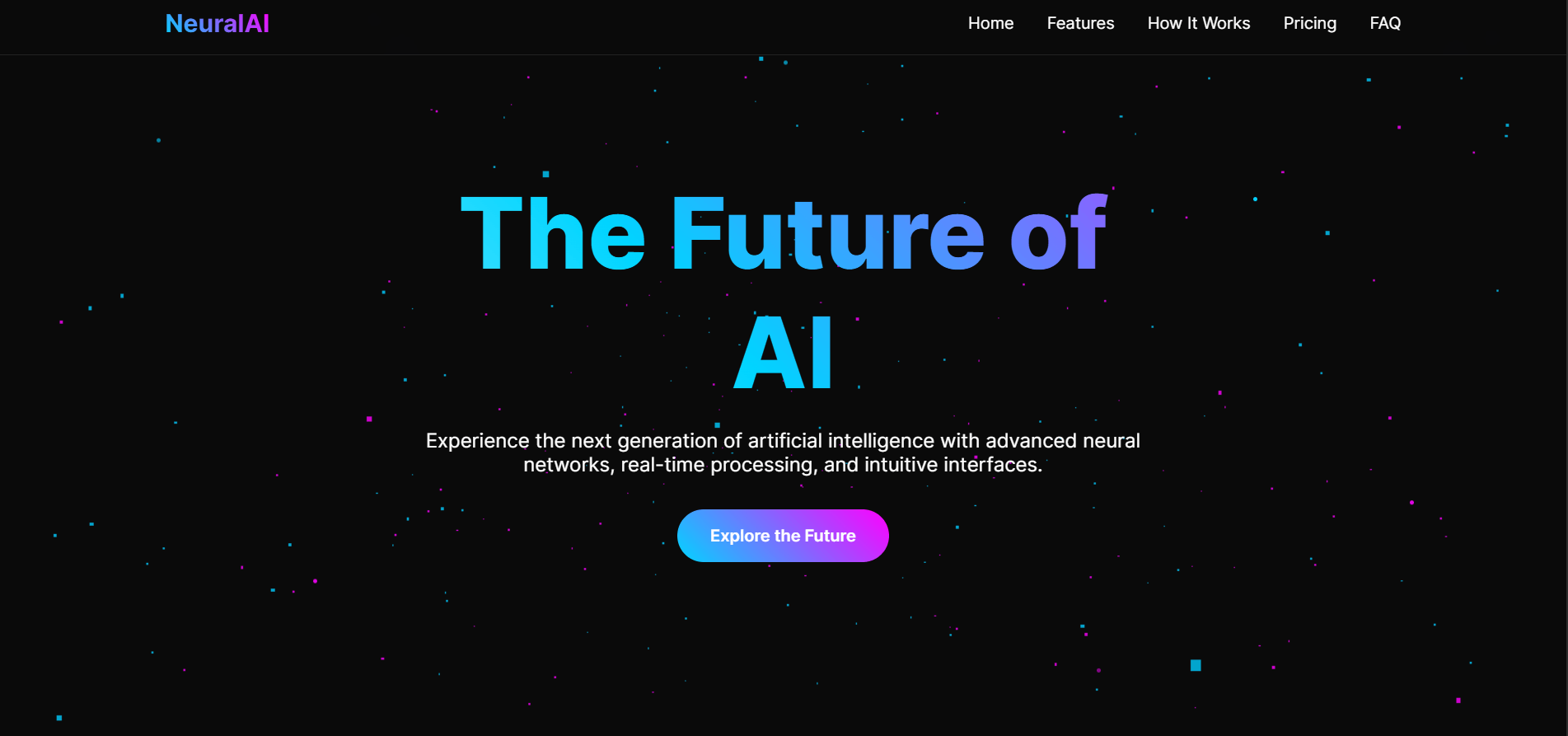 π₯ NeuralAI - Premium AI Landing Page Template - Image 1