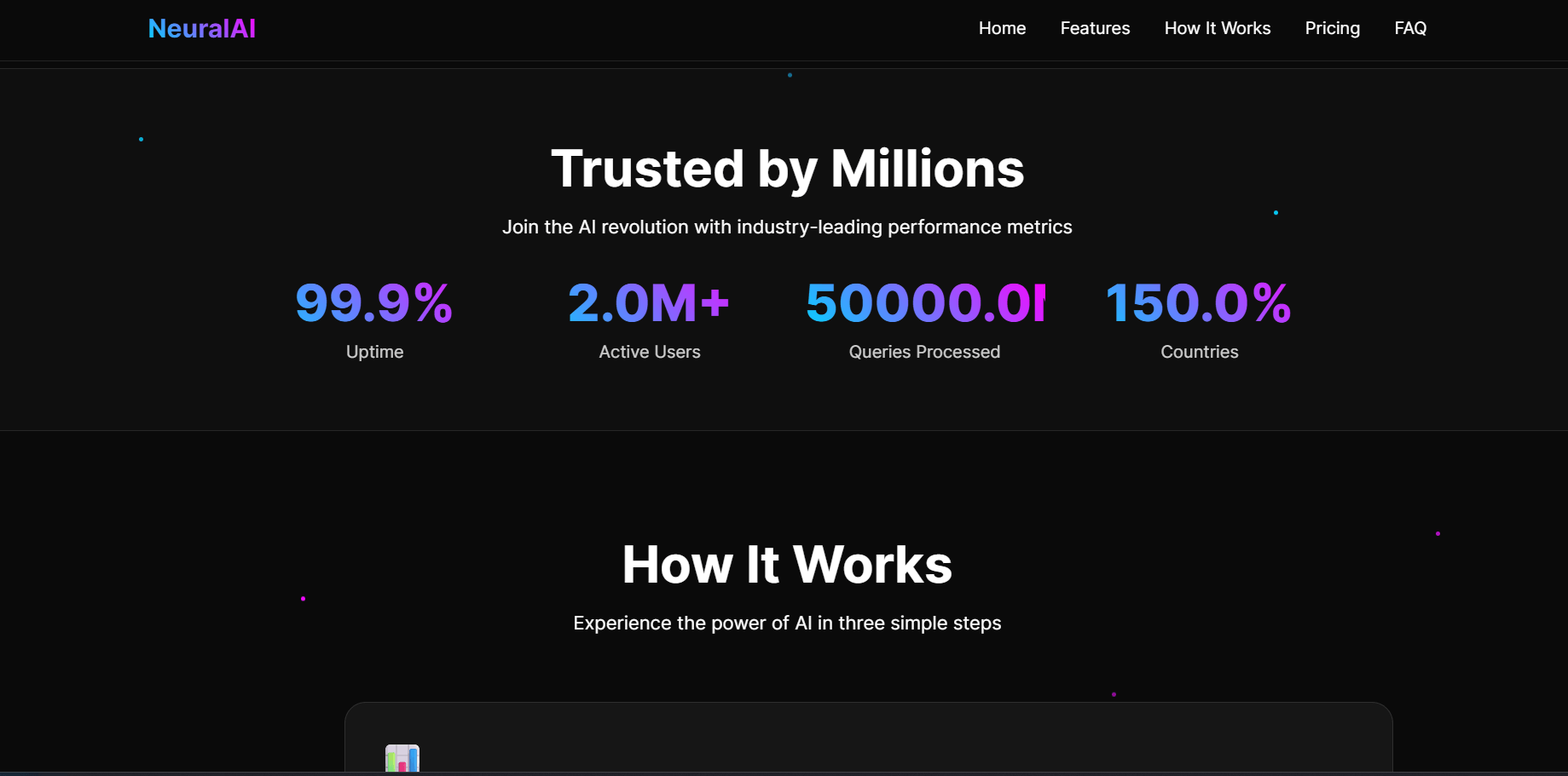 π₯ NeuralAI - Premium AI Landing Page Template - Image 3