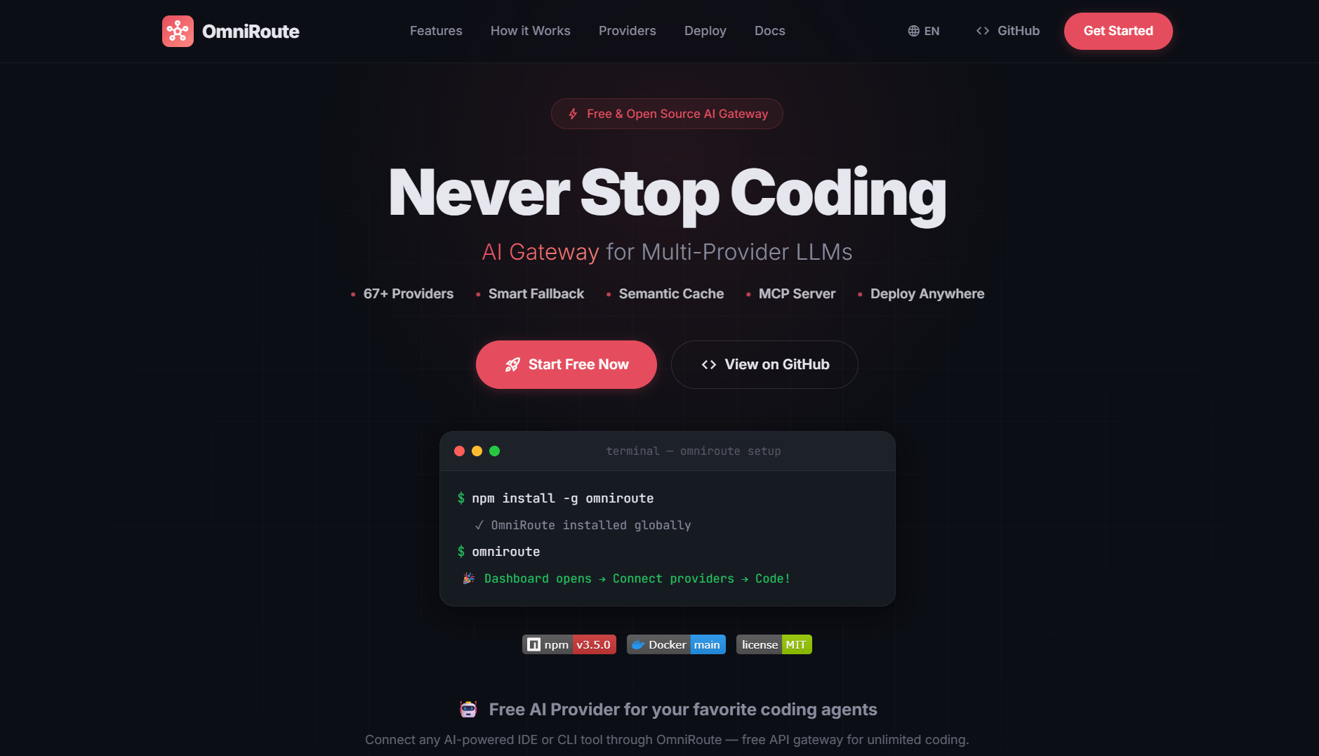OmniRoute – Free AI Gateway for Multi-Provider LLMs (OpenAI-Compatible API Router) - Image 2