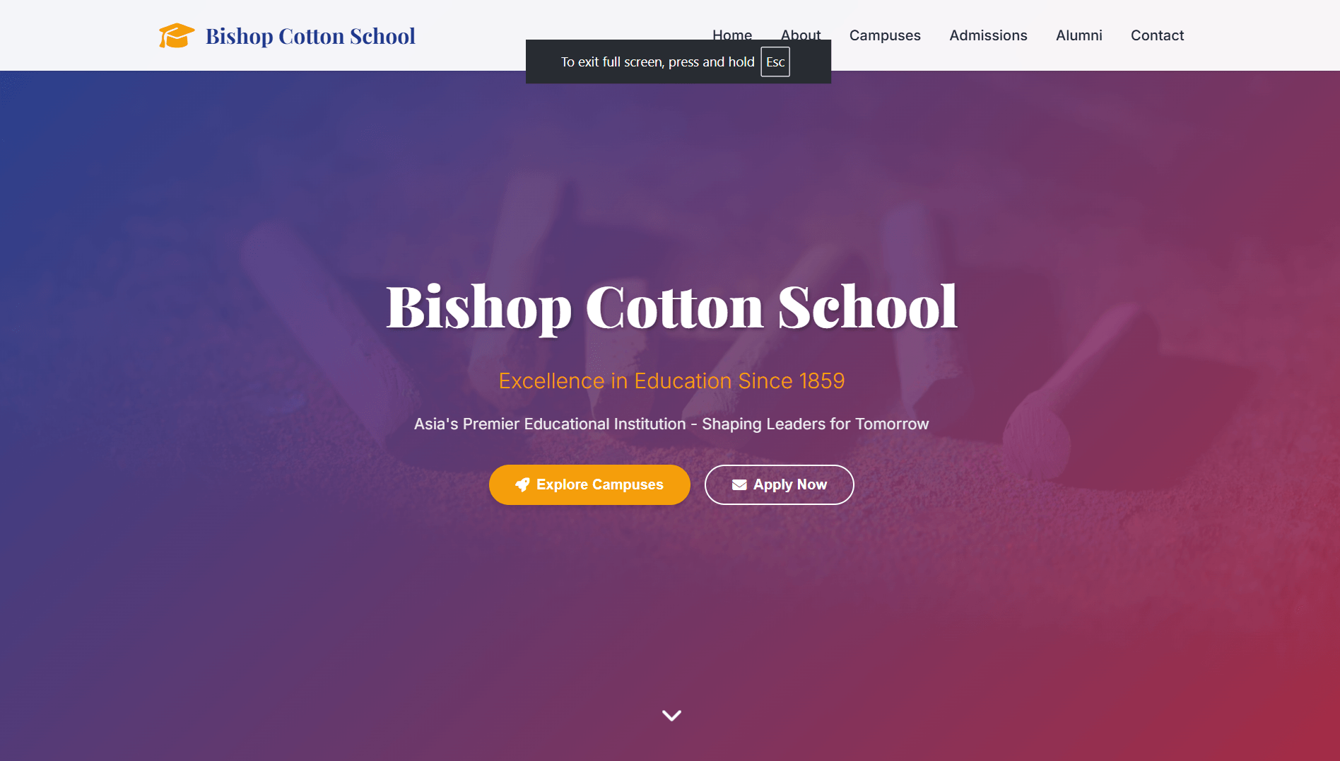 Modern School Landing Page Template – Responsive HTML, CSS & JS UI Design with Font Awesome - Image 1